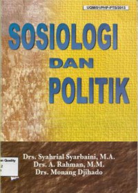 Sosiologi Dan Politik