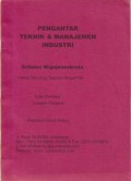 Pengantar Teknik & Manajemen Industri, Ed.1, Cet.1