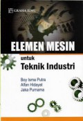 Elemen Mesin untuk Teknik Industri