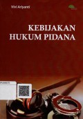 Kebijakan Hukum Pidana