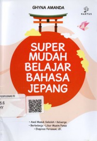 Super Mudah Belajar Bahasa Jepang