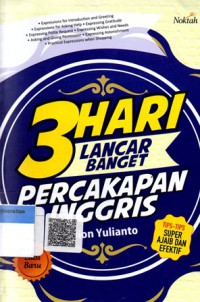 3 Hari Lancar Banget Percakapan Inggris