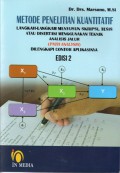 Metode Penelitian Kuantitatif: Langkah-langkah menyusun Skripsi, Tesis atau Disertasi Menggunakan Teknik Analisis Jalur (Path Analysis) dilengakapi Contoh Aplikasinya, Ed.2