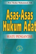 Asas-asas Hukum Adat : Suatu Pengantar,  Cet.12