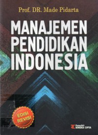 Manajemen Pendidikan Indonesia, Ed.Rev, Cet.1