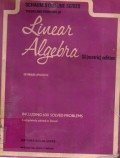 Theory and Problems of Linear Algebra SI (metric) Edition