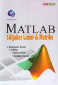 MATLAB untuk Aljabar Linear dan Matriks, Ed.1
