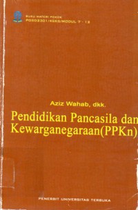 Pendidikan pancasila dan kewarganegaraan (PPKn)