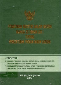 Peraturan Menteri Dalam Negeri Nomor 53 Tahun 2011 Tentang Pembentukan Produk Hukum Daerah, Cet.1