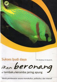 Sukses Budi Daya Ikan Beronang di Tambak dan Keramba Jaring Apung, Ed.1