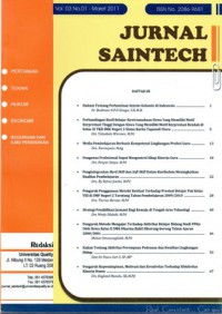 JURNAL SAINTECH