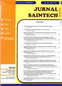 JURNAL SAINTECH