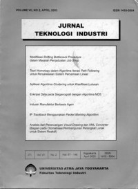 JURNAL TEKNOLOGI INDUSTRI