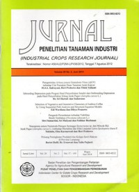 JURNAL PENELITIAN TANAMAN INDUSTRI = INDUSTRIAL CROPS RESERACH JOURNAL