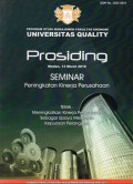 PROSIDING SEMINAR PENINGKATAN KINERJA PERUSAHAAN