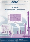 Jurnal Mesin dan Industri : Jurnal Ilmiah Teknik Mesin dan Teknik Industri