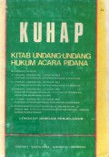 KUHAP : Kitab Undang-Undang Hukum Acara Pidana