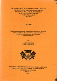 Meningkatkan Hasil Belajar Siswa Dengan Menggunakan Metode Demonstrasi Mata Pelajaran IPA Pokok Bahasan Gerak Benda Di Kelas III SD Negeri 040452 Kabanjahe Kecamatan Kabanjahe Tahun Pelajaran 2017/2018
