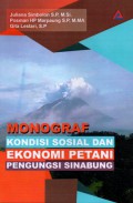 Monograf Kondisi SOsial dan Ekonomi Petani Pengungsi Sinabung