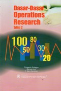 Dasar-Dasar Operations Research, Ed.2, Cet.16
