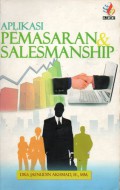 Aplikasi pemasaran dan salesmanship