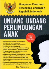 Himpunan Peraturan Perundang-undangan Republik Indonesia: undang-undang perlindungan anak, cet.1